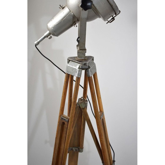 Image 1 of Projecteur industriel vintage en métal de Schaco, 1930
