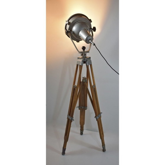 Image 1 of Projecteur industriel vintage en métal de Schaco, 1930