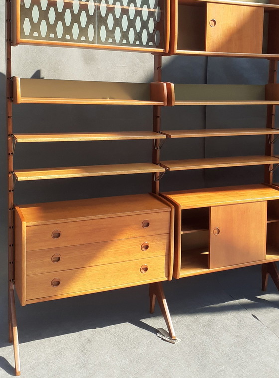 Image 1 of Meuble En Teck Autoporté Ergo, Vintage Scandinave 1960S 
