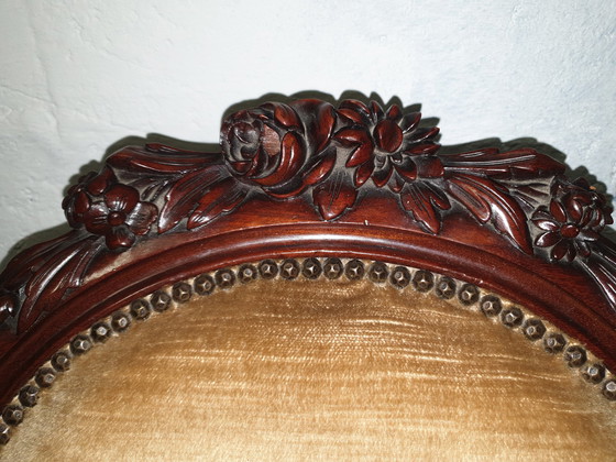 Image 1 of 6 Chaises de salle à manger baroques antiques