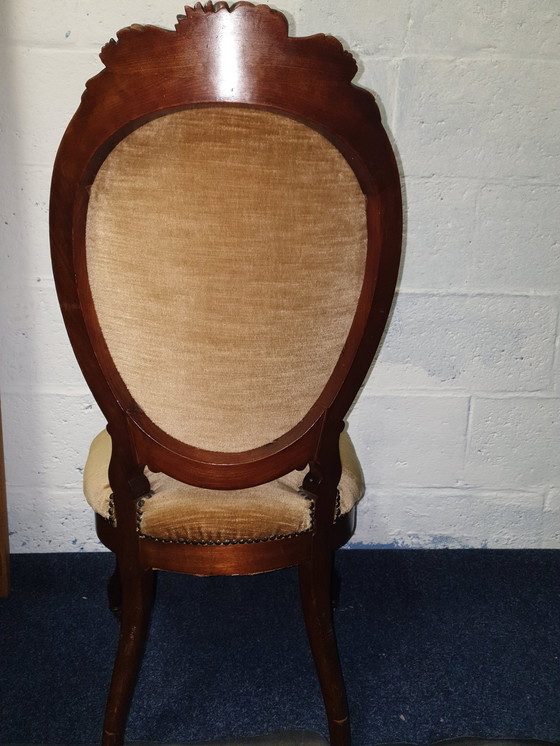 Image 1 of 6 Chaises de salle à manger baroques antiques