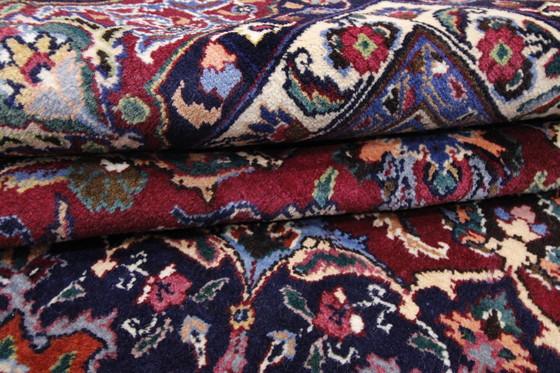 Image 1 of Tapis persan original noué à la main Mashad 406 X 296 cm Très bon état Fin