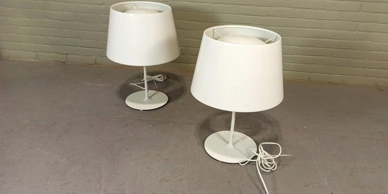 Image 1 of 2 X lampes de table 'Kulla' d'Ikea d'époque