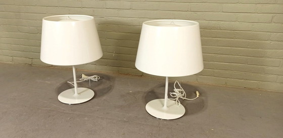 Image 1 of 2 X lampes de table 'Kulla' d'Ikea d'époque