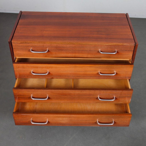 Commode vintage en bois pour Up Zavody, Tchécoslovaquie 1960