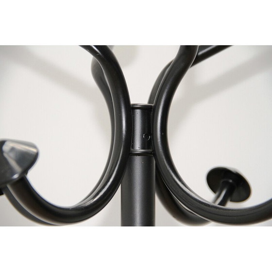 Image 1 of Porte-manteau industriel vintage en métal chromé, 1960