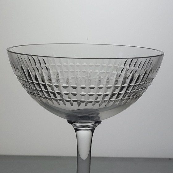 Image 1 of Service De Verres En Cristal De Baccarat Modèle Nancy