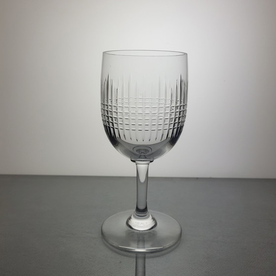 Image 1 of Service De Verres En Cristal De Baccarat Modèle Nancy