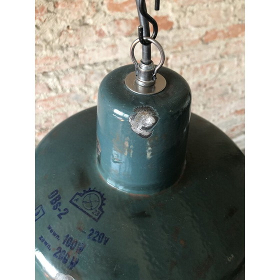 Image 1 of Plafonnier industriel de Wikasy A23, années 1950