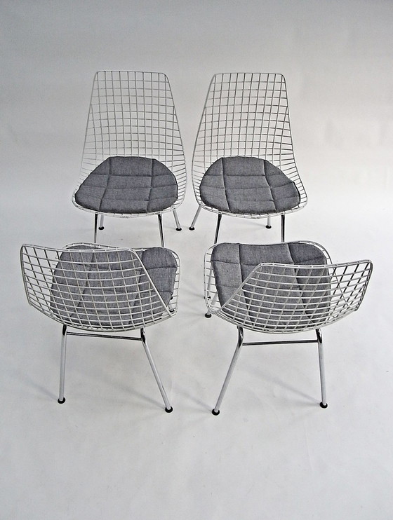 Image 1 of 4X Wire Chair