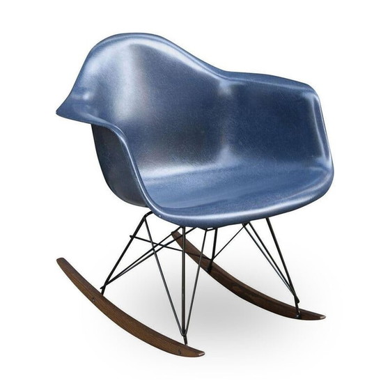 Image 1 of Rare fauteuil à bascule vintage de Charles et Ray Eames pour Herman Miller, 1970