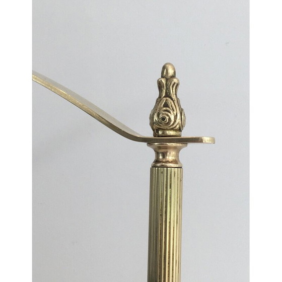 Image 1 of Porte-revues néoclassique en laiton pour Maison Jansen, 1940