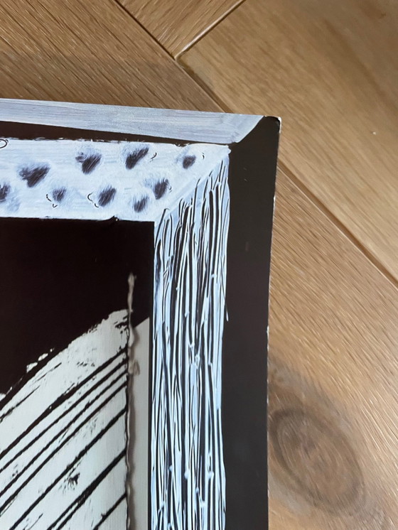 Image 1 of David Hockney - "Une image de Celia", 1986. Affiche d'exposition d'époque, imprimée à Stockholm, 1989,