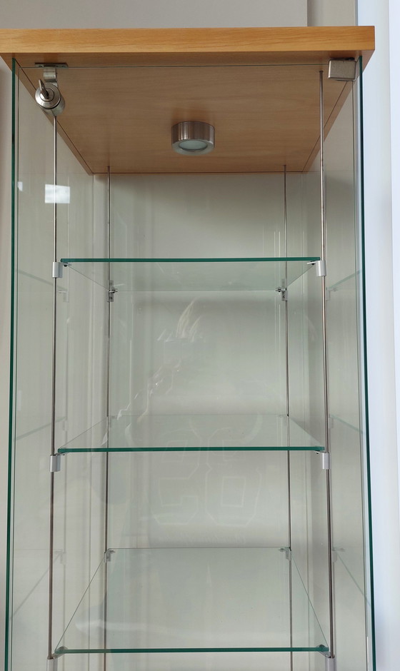 Image 1 of Vitrine Floatline suspension complète en verre