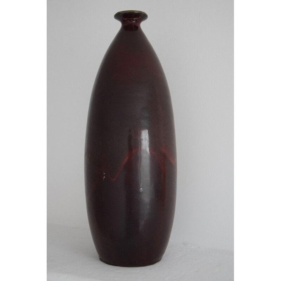 Image 1 of Vase vintage en grès de Mougin Frères, 1940-1950