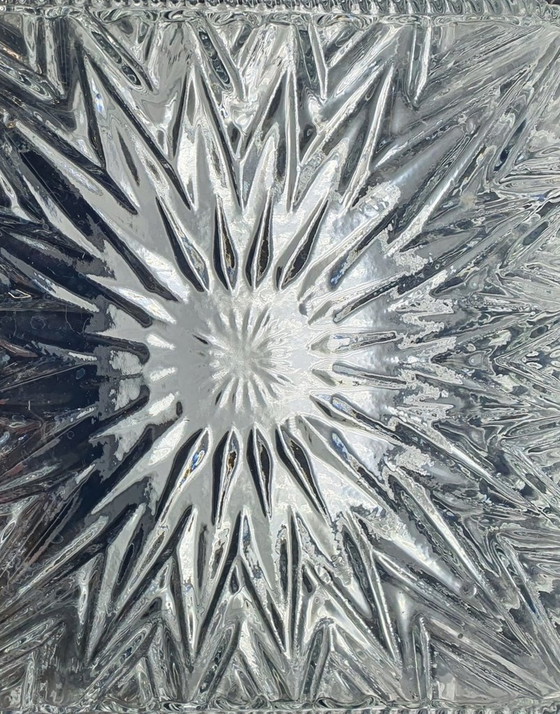 Image 1 of 2027 Plafonnier vintage en verre