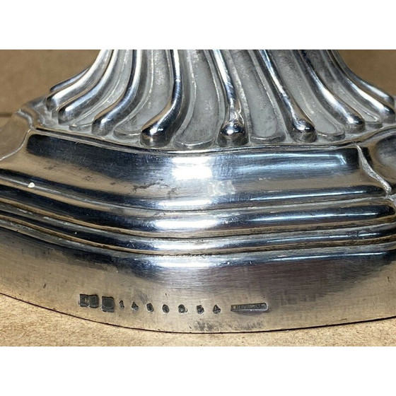 Image 1 of Bougeoir vintage en métal argenté par Orfevrerie Christofle