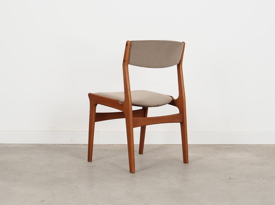 Image 1 of Ensemble de quatre chaises en teck, design danois, années 1960, fabrication : Nova