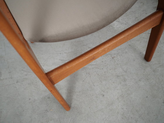 Image 1 of Ensemble de quatre chaises en teck, design danois, années 1960, fabrication : Nova