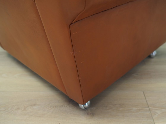 Image 1 of Fauteuil en cuir, Design danois, 1960S, Production : Danemark