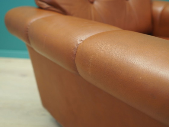 Image 1 of Fauteuil en cuir, Design danois, 1960S, Production : Danemark