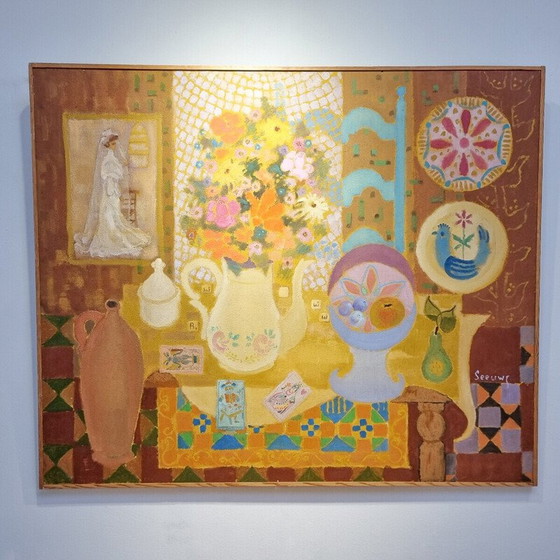 Image 1 of Peinture vintage de Jos Seeuws, Belgique, années 1970