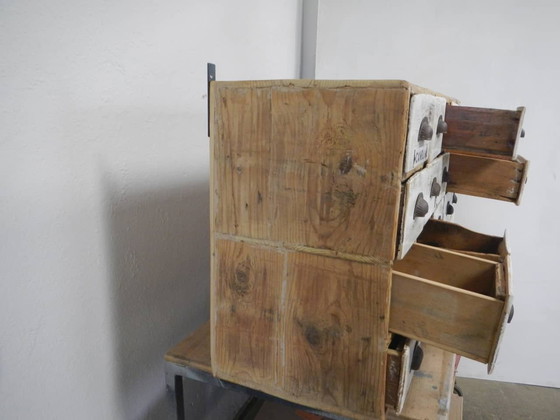 Image 1 of Commode de mercerie 1950