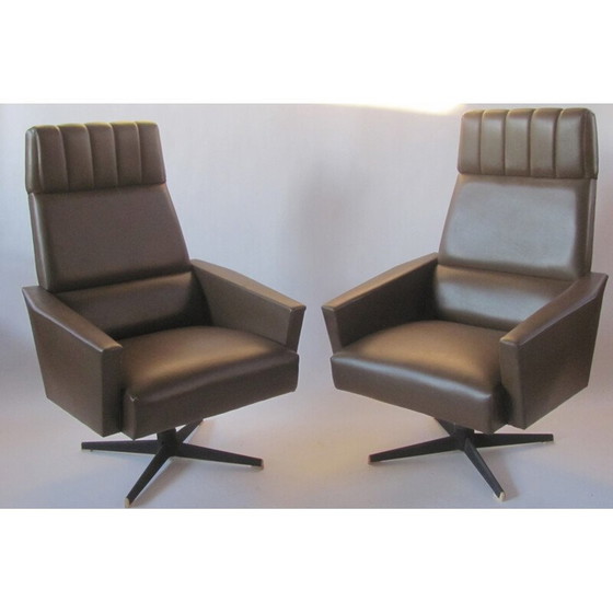 Image 1 of Paire de fauteuils pivotants vintage par Up Závody Rousínov, 1970