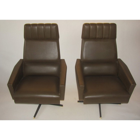 Image 1 of Paire de fauteuils pivotants vintage par Up Závody Rousínov, 1970