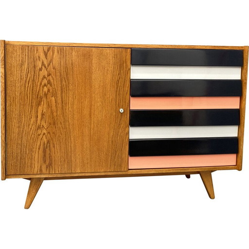 Commode du milieu du siècle U-458 par Jiri Jiroutek, Tchécoslovaquie Années 1960