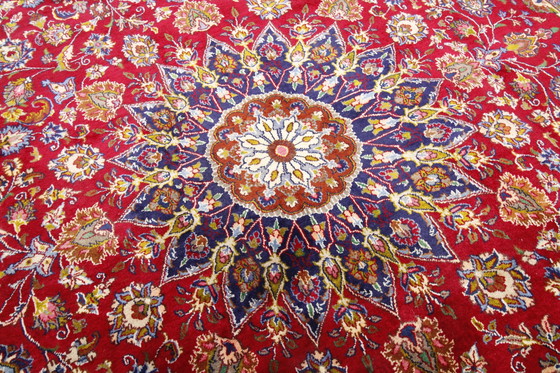 Image 1 of Tapis persan original noué à la main Tabriz 391 X 275 cm Très bon état Fin