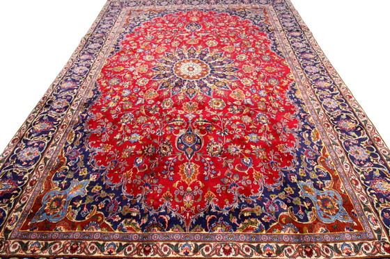 Image 1 of Tapis persan original noué à la main Tabriz 391 X 275 cm Très bon état Fin