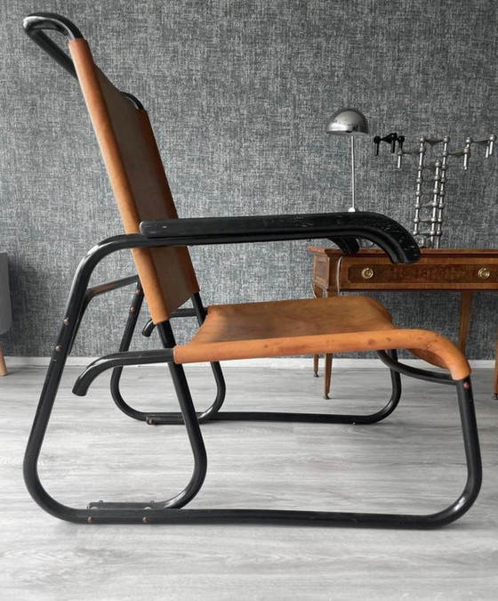 Image 1 of Rare fauteuil Bauhaus du milieu du siècle, Ca30S