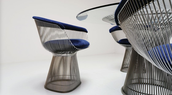 Image 1 of Ensemble de salle à manger par Warren Platner pour Knoll, 1960's