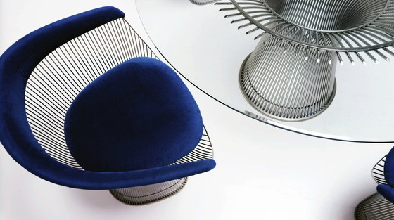 Image 1 of Ensemble de salle à manger par Warren Platner pour Knoll, 1960's