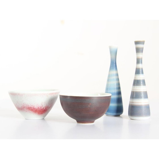 Image 1 of Bol scandinave en céramique vintage, 1960