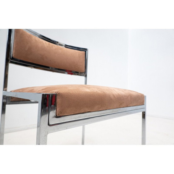 Image 1 of Ensemble de 12 chaises de salle à manger du milieu du siècle, Italie 1970