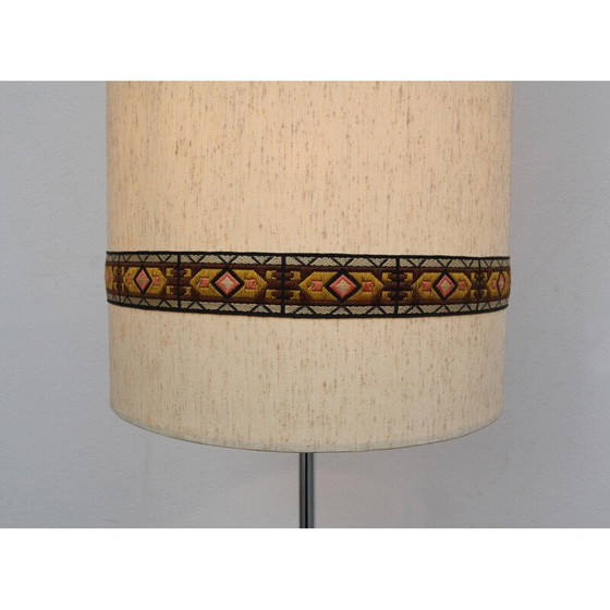Image 1 of Lampadaire avec abat-jour en textil - années 1960