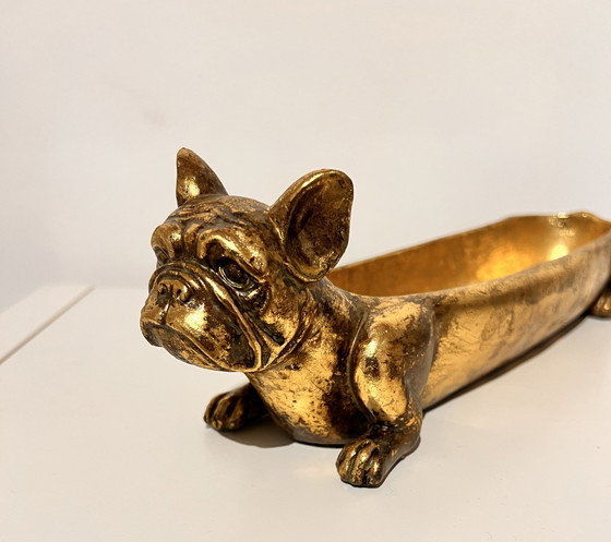 Image 1 of Bol de décoration Golden Bulldog
