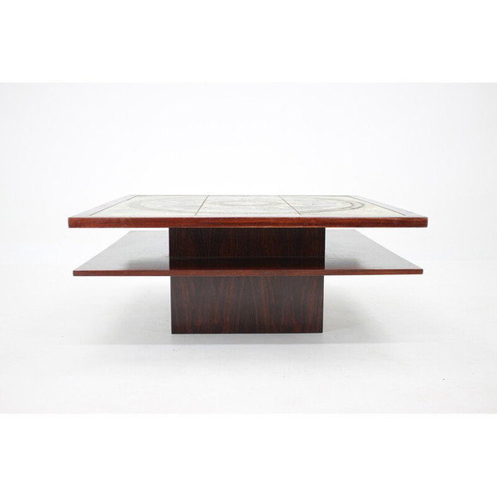 Image 1 of Table basse vintage danoise en céramique "Ox Art", 1970