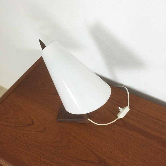 Image 1 of Lampe de table ou lampe murale scandinave vintage par Uno et Östen Kristiansson pour Luxus, Suède 1960
