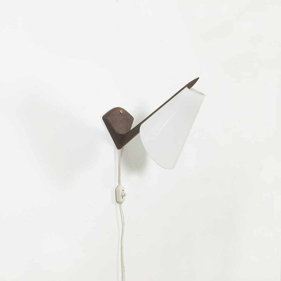 Image 1 of Lampe de table ou lampe murale scandinave vintage par Uno et Östen Kristiansson pour Luxus, Suède 1960