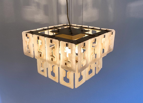 Image 1 of Lampe pendante vintage 70'S