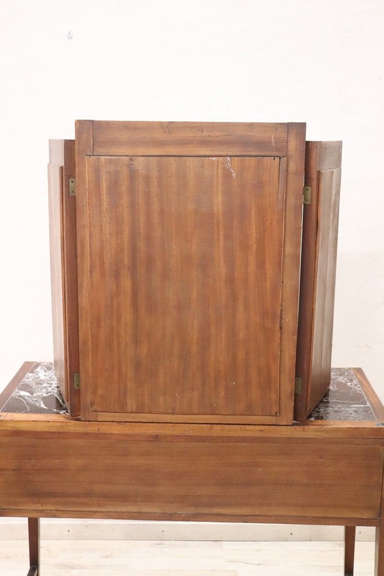 Image 1 of Coiffeuse avec fauteuil, début du 20e siècle