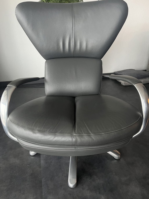 1X fauteuils Leolux Formi