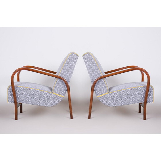 Image 1 of Paire de fauteuils vintage de Kozelka et Kropacek, années 1930