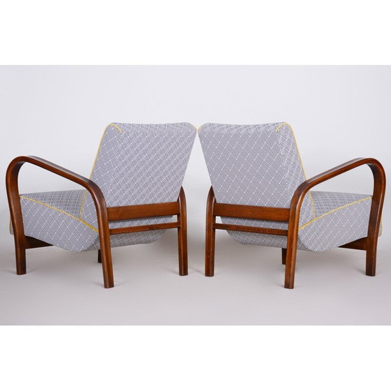Image 1 of Paire de fauteuils vintage de Kozelka et Kropacek, années 1930