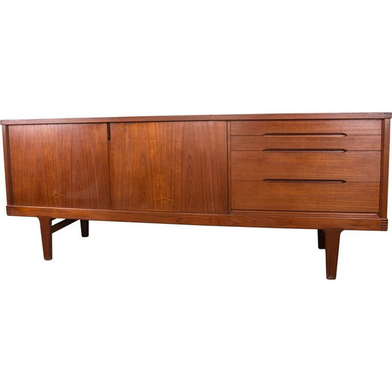 Image 1 of Buffet vintage en teck par Henning Kjaernulf pour Vejle Stole, Danemark 1960