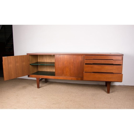 Image 1 of Buffet vintage en teck par Henning Kjaernulf pour Vejle Stole, Danemark 1960