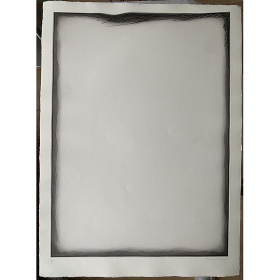 Image 1 of Gravure à l'eau-forte sur papier vintage margenes 6 par Erwin Bechtold, 1977